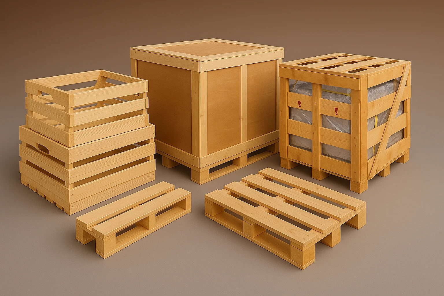 Pallets and Crates